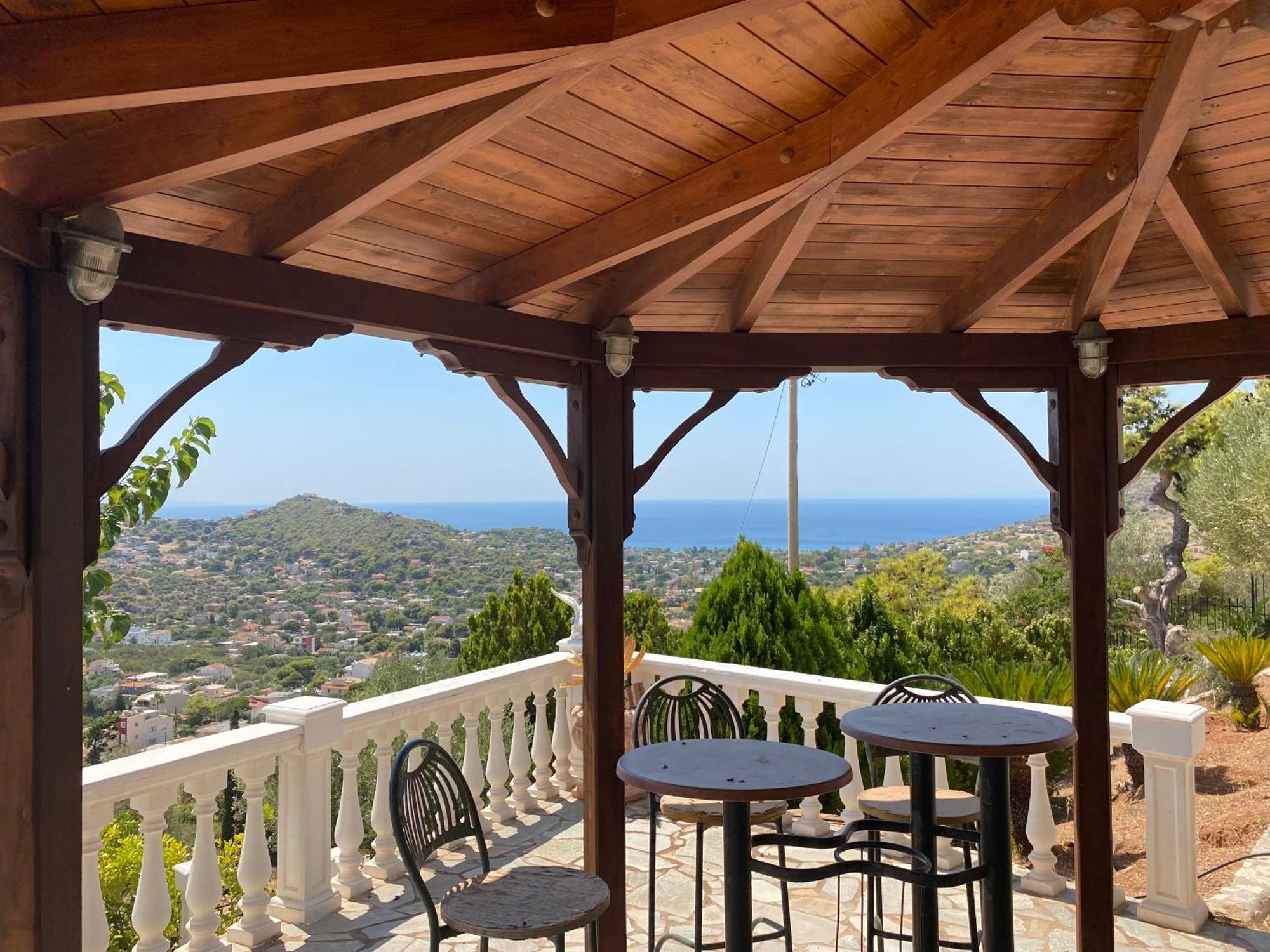 Agia Marina  Eagles Nest Villa Athenian Riviera In Aghia Marina Near Lagonisi, Next To The Beach Close To Athens Airport מראה חיצוני תמונה